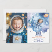 Buitenste ruimte Eerste reis rond de zon Astronaut Kaart (Voorkant)