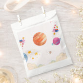 Buitenste Ruimte Galaxy Thema - Licht Bedankzakje (Geknipt)