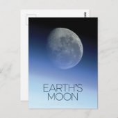 Buitenste Ruimte, Galaxy, Zonnestelsel, Maan van d Briefkaart (Voorkant / Achterkant)