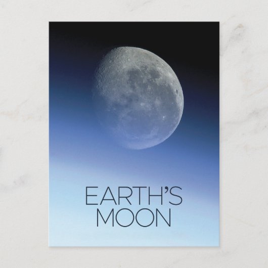 Buitenste Ruimte, Galaxy, Zonnestelsel, Maan van d Briefkaart (Voorkant)