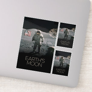 Buitenste Ruimte, Galaxy, Zonnestelsel, Maan van d Sticker