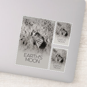 Buitenste Ruimte, Galaxy, Zonnestelsel, Maan van d Sticker