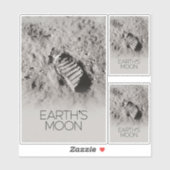 Buitenste Ruimte, Galaxy, Zonnestelsel, Maan van d Sticker (Vel)