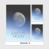 Buitenste Ruimte, Galaxy, Zonnestelsel, Maan van d Sticker (Vel)