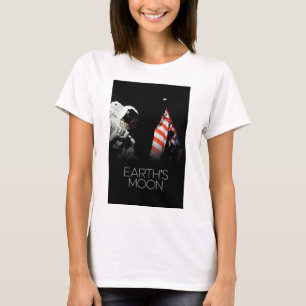 Buitenste Ruimte, Galaxy, Zonnestelsel, Maan van d T-shirt