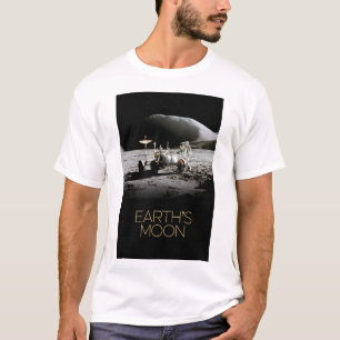 Buitenste Ruimte, Galaxy, Zonnestelsel, Maan van d T-shirt