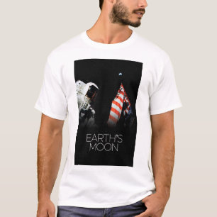 Buitenste Ruimte, Galaxy, Zonnestelsel, Maan van d T-shirt