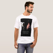 Buitenste Ruimte, Galaxy, Zonnestelsel, Maan van d T-shirt (Voorkant volledig)