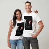 Buitenste Ruimte, Galaxy, Zonnestelsel, Maan van d T-shirt (Unisex)