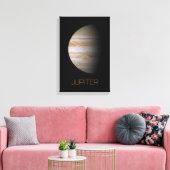 Buitenste Ruimte, Galaxy, Zonnestelsel, Planeet Ju Canvas Afdruk (Insitu (Woonkamer))