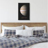 Buitenste Ruimte, Galaxy, Zonnestelsel, Planeet Ju Canvas Afdruk (Insitu (Slaapkamer))