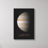 Buitenste Ruimte, Galaxy, Zonnestelsel, Planeet Ju Canvas Afdruk (Voorkant)