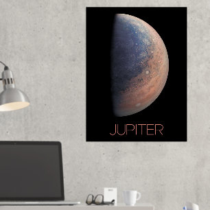 Buitenste Ruimte, Galaxy, Zonnestelsel, Planeet Ju Folie Afdrukken