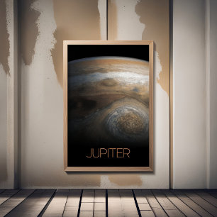 Buitenste Ruimte, Galaxy, Zonnestelsel, Planeet Ju Foto Afdruk