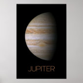 Buitenste Ruimte, Galaxy, Zonnestelsel, Planeet Ju Poster (Voorkant)