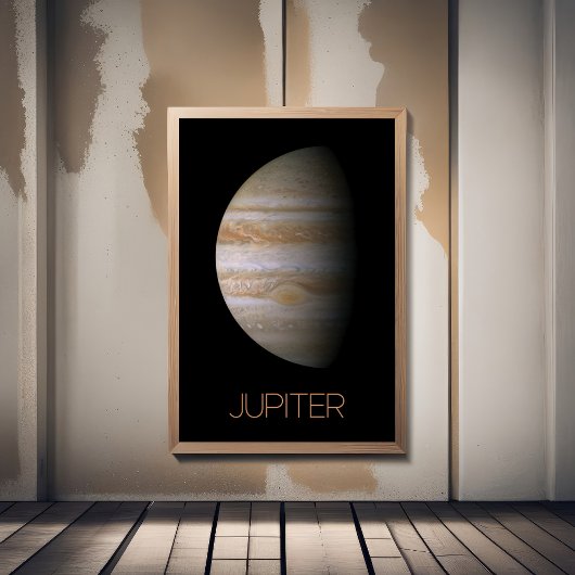 Buitenste Ruimte, Galaxy, Zonnestelsel, Planeet Ju Poster