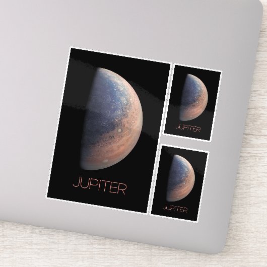 Buitenste Ruimte, Galaxy, Zonnestelsel, Planeet Ju Sticker (Detail)