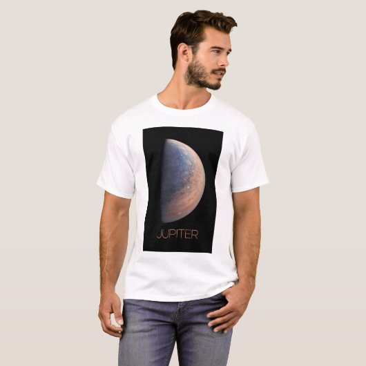 Buitenste Ruimte, Galaxy, Zonnestelsel, Planeet Ju T-shirt (Voorkant volledig)