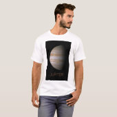 Buitenste Ruimte, Galaxy, Zonnestelsel, Planeet Ju T-shirt (Voorkant volledig)