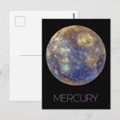 Buitenste Ruimte, Galaxy, Zonnestelsel, Planeet Me Briefkaart (Voorkant / Achterkant)