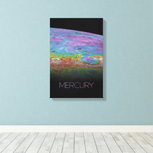Buitenste Ruimte, Galaxy, Zonnestelsel, Planeet Me Canvas Afdruk