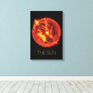 Buitenste Ruimte, Galaxy, Zonnestelsel, Sterren, D Canvas Afdruk