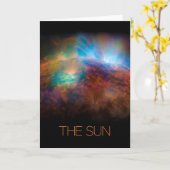 Buitenste Ruimte, Galaxy, Zonnestelsel, Sterren, D Kaart (Gele Bloem)