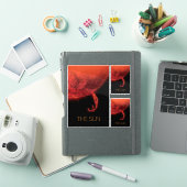Buitenste Ruimte, Galaxy, Zonnestelsel, Sterren, D Sticker (iPad Cover)