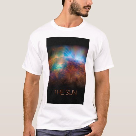 Buitenste Ruimte, Galaxy, Zonnestelsel, Sterren, D T-shirt (Voorkant)