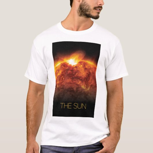 Buitenste Ruimte, Galaxy, Zonnestelsel, Sterren, D T-shirt (Voorkant)