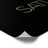 Buitenste Ruimte, Melkweg, Zonnestelsel, Planeet S Poster (Hoek)