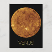 Buitenste Ruimte, Melkweg, Zonnestelsel, Planeet V Briefkaart (Voorkant)