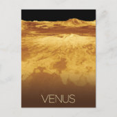 Buitenste Ruimte, Melkweg, Zonnestelsel, Planeet V Briefkaart (Voorkant)