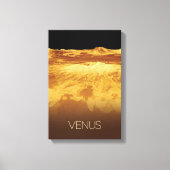 Buitenste Ruimte, Melkweg, Zonnestelsel, Planeet V Canvas Afdruk (Voorkant)
