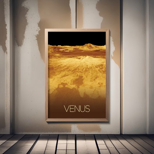 Buitenste Ruimte, Melkweg, Zonnestelsel, Planeet V Poster