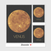 Buitenste Ruimte, Melkweg, Zonnestelsel, Planeet V Sticker (Vel)