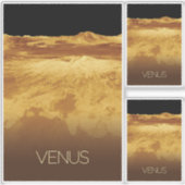 Buitenste Ruimte, Melkweg, Zonnestelsel, Planeet V Sticker (Voorkant)