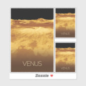 Buitenste Ruimte, Melkweg, Zonnestelsel, Planeet V Sticker (Vel)