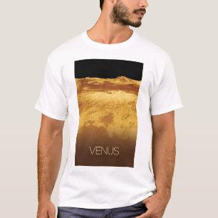 Buitenste Ruimte, Melkweg, Zonnestelsel, Planeet V T-shirt