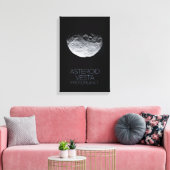 Buitenste Ruimte, Zonnestelsel, Asteroïdengordel,  Canvas Afdruk (Insitu (Woonkamer))