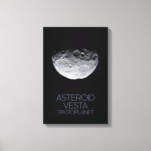 Buitenste Ruimte, Zonnestelsel, Asteroïdengordel,  Canvas Afdruk (Voorkant)