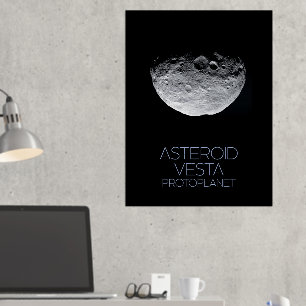 Buitenste Ruimte, Zonnestelsel, Asteroïdengordel,  Folie Afdrukken