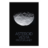 Buitenste Ruimte, Zonnestelsel, Asteroïdengordel,  Foto Afdruk (Voorkant)