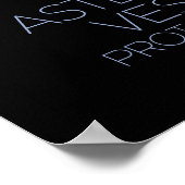 Buitenste Ruimte, Zonnestelsel, Asteroïdengordel,  Poster (Hoek)