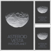 Buitenste Ruimte, Zonnestelsel, Asteroïdengordel,  Sticker (Voorkant)