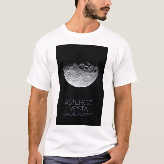 Buitenste Ruimte, Zonnestelsel, Asteroïdengordel,  T-shirt (Voorkant)