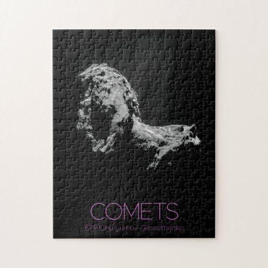 Buitenste Ruimte, Zonnestelsel, Kosmos, Kometen, 6 Legpuzzel (Verticaal)