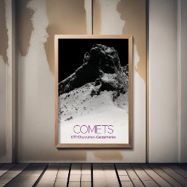 Buitenste Ruimte, Zonnestelsel, Kosmos, Kometen, 6 Poster