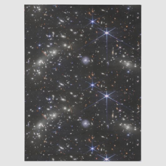 Buitenste Ruimtesterren Sterrenstelsels Zonnestels Tissuepapier (Voorkant)