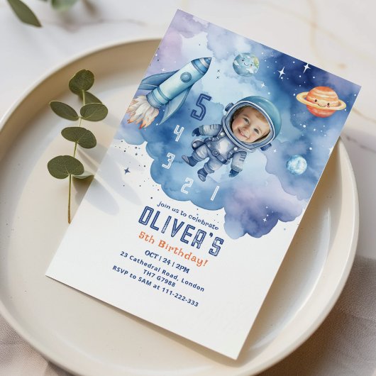 Buitenste Ruimtevaarder aftellen 5e verjaardag Fot Kaart